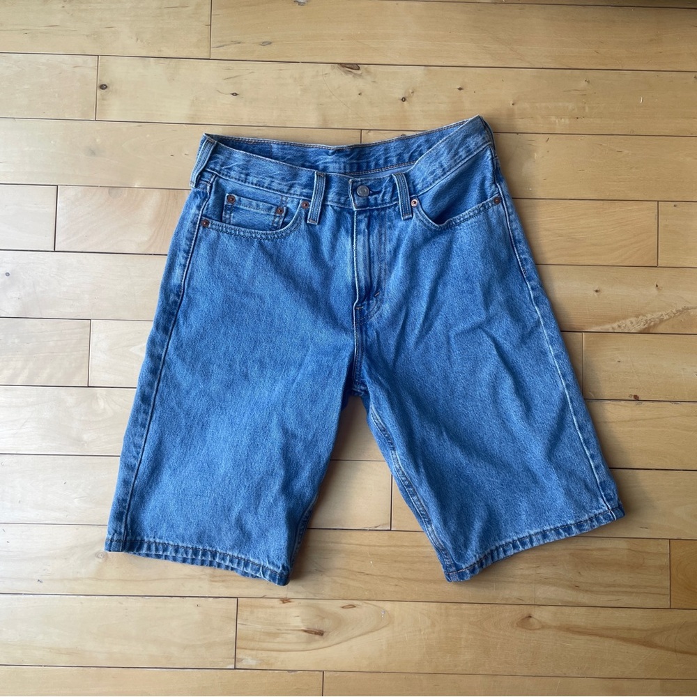 Levi's 469 Blue Jean Shorts (Jorts)
